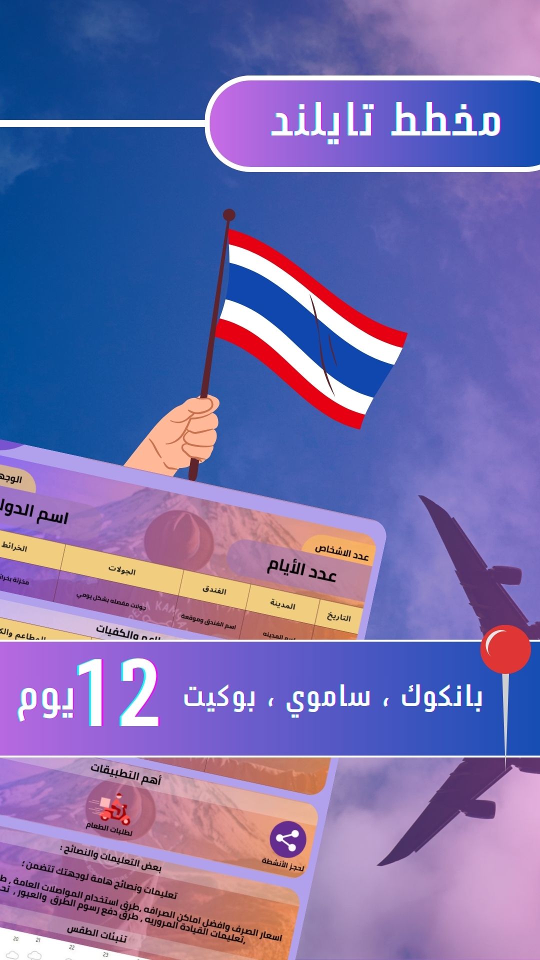 بانكوك | ساموي | بوكيت 12 يوم 🇹🇭